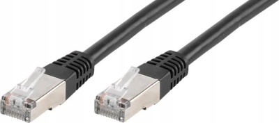 Kabllo rrjeti Vivanco CAT6, 1m, RJ45, i zi