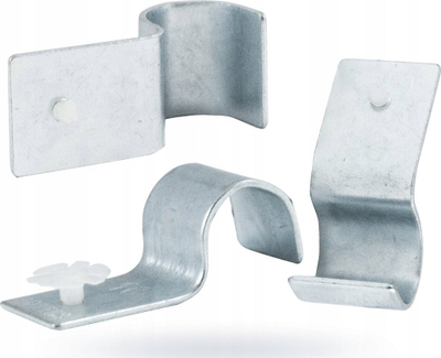 Kapëse metalike DeWalt Conduit Clip DCN890, 16mm, set 100 copë, metalike