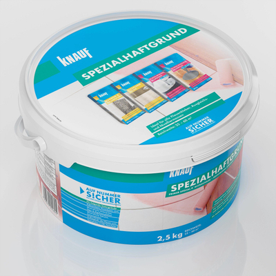 Astar lidhës Knauf Special Bonding Primer, 2.5 kg, portokalli