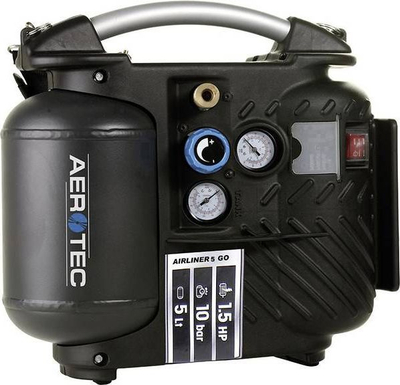 Kompresor ajri Aerotec Airliner 5 Go, 5 L, 10 bar, i zi
