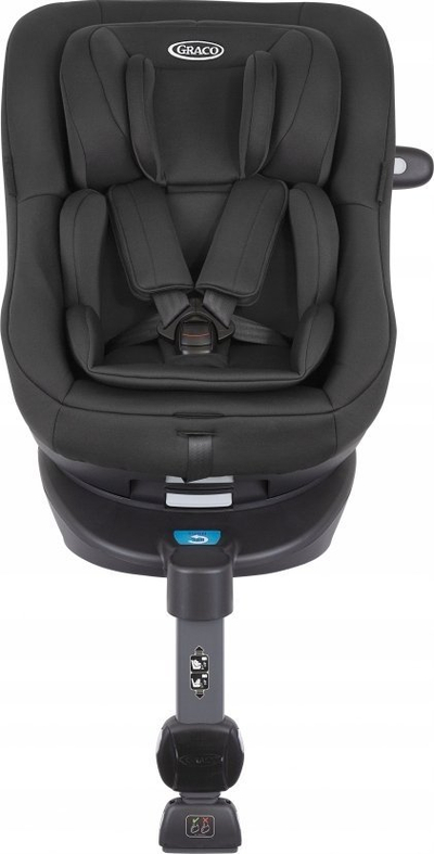 Ulëse makine Graco Turn2Me i-Size, që rrotullohet 360°, ISOFIX, e zezë
