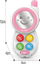 Lodër telefon për beba Woopie Baby Phone, me tinguj edhe melodi, rozë