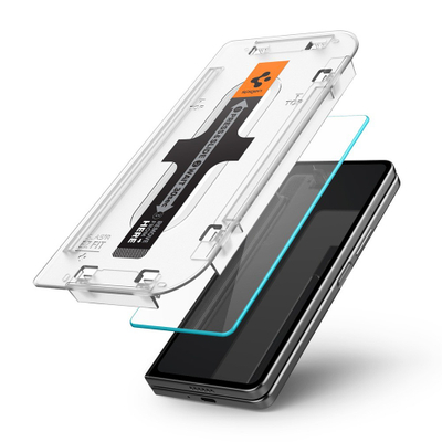Mbrojtëse ekrani Spigen EZ FIT GLAS.tR për Samsung, 1 copë, transparente