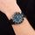 Orë burrash Timex Harbourside Coast TW2V91700, e zezë