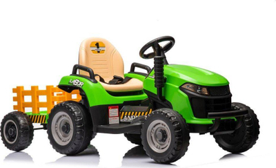 Traktor elektrik lodër BBH-030, me bateri, një vend, i gjelbër