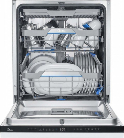 Enëlarëse Midea MDWEB1403MB-WI, 60 cm, klasa energjike A, inoks