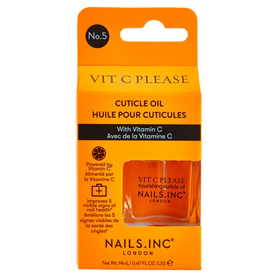 Хранлив масло за кутикули со витамин C Nails Inc,14 мл