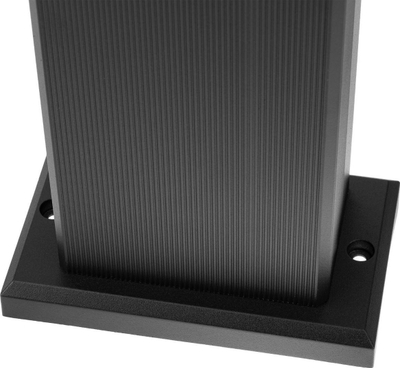 Shtyllë drite kopshti Ecolight Garden Fixture Post, 40 cm, GU10, e zezë