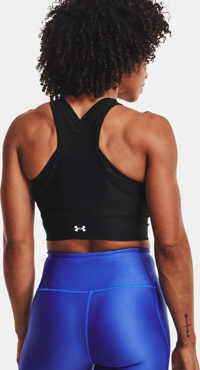 Bluzë trajnimi Under Armour UA HG Armour Crop Tank 1360848, pa mëngë, e zezë