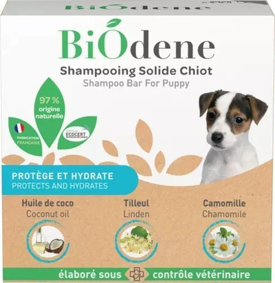 Shampo në bar për këlysh Francodex Biodene, 100 ml