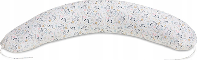 Jastëk shtatzënie Sensillo Pregnancy Pillow XL Rowan, 180 cm, pambuk, shumëngjyrësh