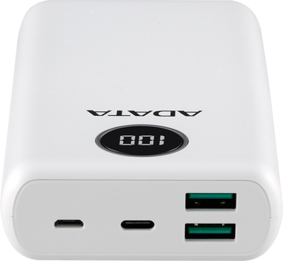 Powerbank ADATA P20000QCD, 20000 mAh, бел