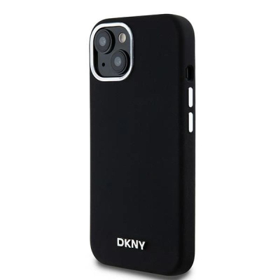 Mbrojtëse telefoni DKNY DKHMP15MSMCHLK, iPhone 15 Plus 14 Plus 6.7", MagSafe, e zezë