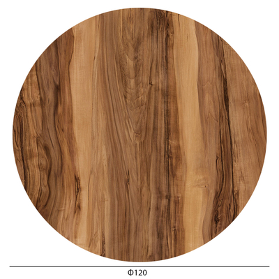 Tabaka tavoline rrethore HomeMarkt HM6351.30, HPL, Ø120cm, dekor dru Indian Sheesham