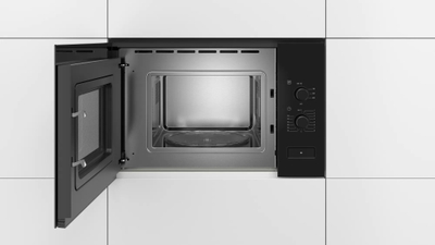 Mikrovalë e integrume Bosch Series 4 BFL520MB0, 20L, 800W, e zezë