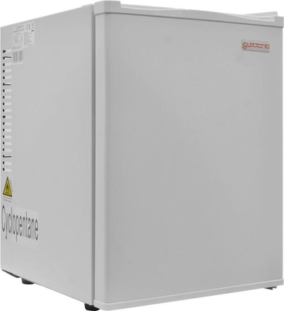 Frigorifer i vogël Guzzanti GZ 44W, 33L, me dritë LED, i bardhë
