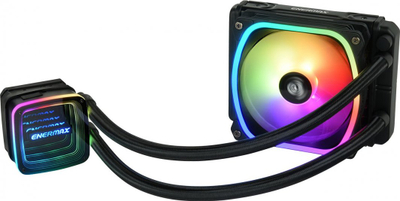 Sistem ftohës ujor procesori Enermax ELC-AQFA120-SQA, 120mm, RGB, i argjendtë