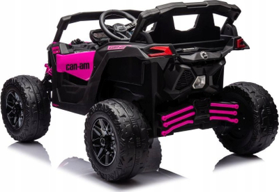 Buggy elektrik për fëmijë Leantoys Can-Am DK-CA003, me bateri, 2 vende, rozë