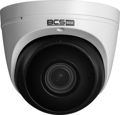 Kamerë IP BCS BCS-B-EIP45VSR3, 5 Mpx, lente motozoom 2.8–12 mm, e bardhë