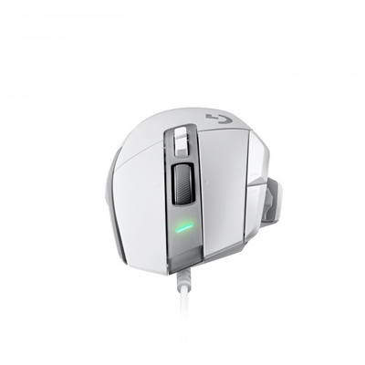 Maus Logitech G502 X, i bardhë
