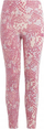 Leggins adidas Essentials Future Icons Allover Print Jr IC0095, për goca, me print, rozë