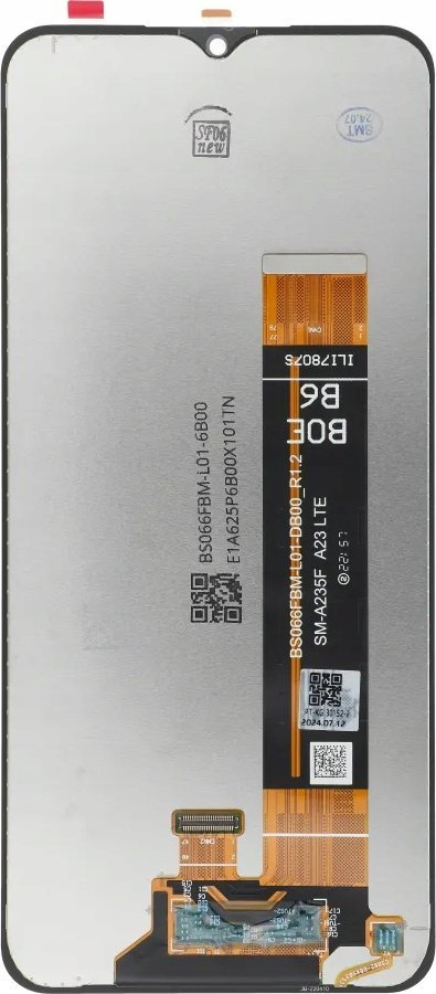 Ekran LCD OEM FixCell për Samsung A23 4G A235, pa kornizë, i zi
