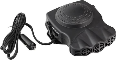 Ngrohës me ventilator për makinë AG166B, 12V, 150W, i zi