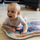 Tapet uji me fryrje Babyono Inflatable Water Mat, për beba, shumëngjyrësh