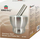 Havan kuzhine KingHoff KH-1661, çelik inox, me kapak, argjendtë