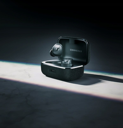 Kufje Sennheiser Momentum MTW4, Bluetooth, 7.5 orë bateri, IP54, të zeza/të bronzta