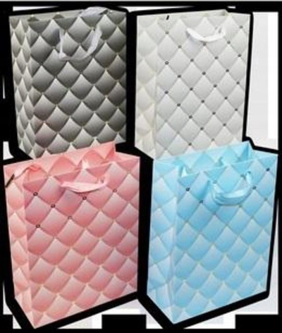 Qese dhurate Kalpol Gift Bag, 30x39x10cm, letër e laminume, dizajn i përzier