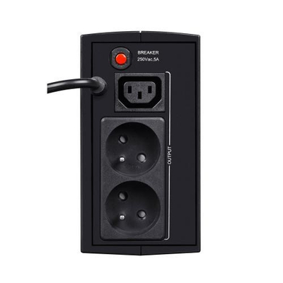 UPS Ever DUO 350 AVR, 350VA 245W, 1x IEC 2x prizë, i zi
