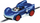 Pistë garash Carrera GO Sonic, set 4.3 m, shkallë 1:43, shumëngjyrëshe