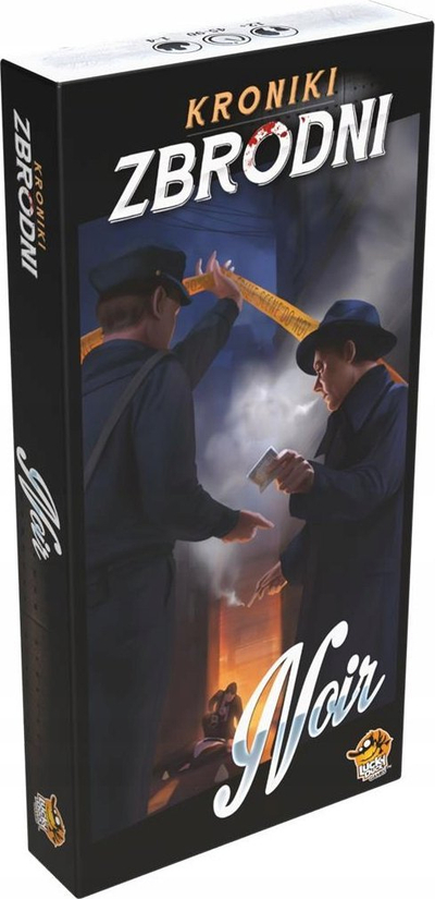Експанзија игра Lucky Duck Games Chronicles of Crime Noir, проширување на сценарија, ја бара основната игра, повеќебојна