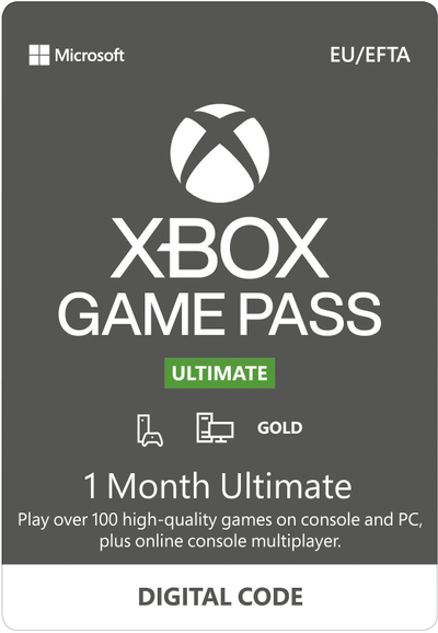 Abonim dixhital Microsoft Xbox Game Pass Ultimate, 1 muaj