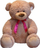 Lodër pelushi Tulilo Bear Norbert, ari 75 cm, bezhë