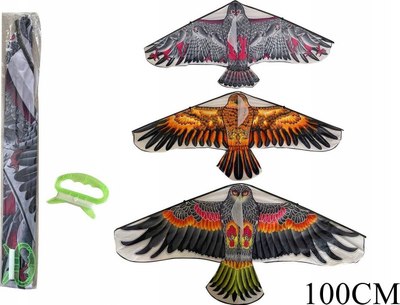 Fluturakë për kalamaj Bird, në formë zogu, shumëngjyrëshe