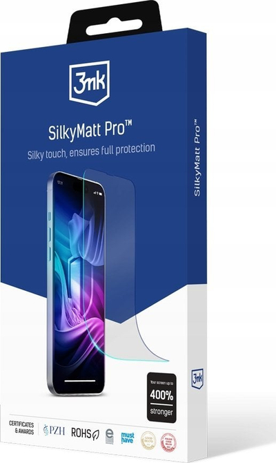 Folie mbrojtëse ekrani 3mk Silky Matt Pro për Motorola Moto G35 5G, mat, që rregullohet vetë nga gërvishtjet