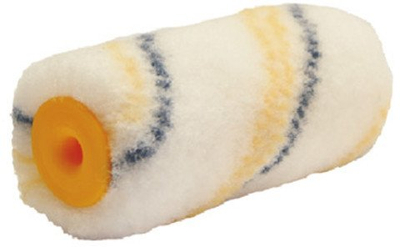 Ролна за под со синтетички влакна VP Nylon Floor Roller, 10 cm, 6 mm, бела