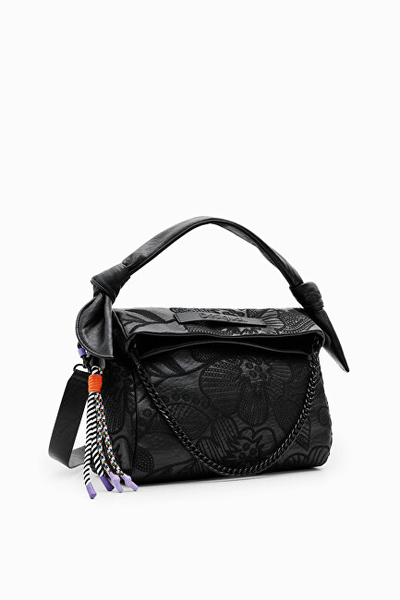 Çantë dore për femra Desigual Bag Alpha Loverty 3.0, e zezë