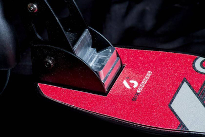 Trotinet alumini Six Degrees 230/215mm, deri 100kg, i kuq