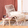 Tabure Atmosphera Stable Woody, dru, 34x24x32 cm, kafe