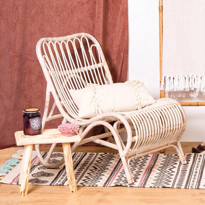 Tabure Atmosphera Stable Woody, dru, 34x24x32 cm, kafe