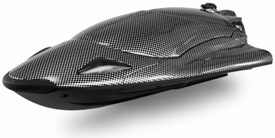 Varkë me telekomandë Amewi RC Motor Boat RtR, 335 mm, LED, pamje karboni