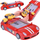 Lodër timon gare Speed Racing 911 Pro, me drita dhe tinguj, e kuqe