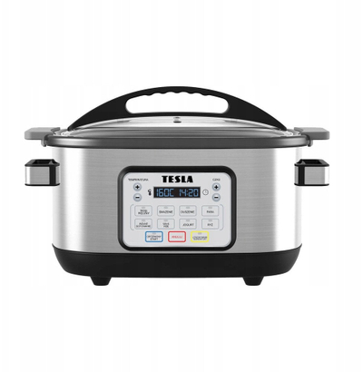 Multicooker Tesla MultiCook M80 Deluxe, 6L, multifunksional, inox