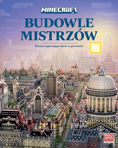 Книга Minecraft Master Builds, водич за градби, на албански јазик