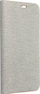 Këllëf libri LUNA për Samsung A14, me magnet, me xhep karte, ngjyrë argjendt