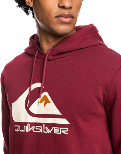 Duks Quiksilver Biglogohood Regular Fit, i kuq i errёt