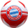 Топка за фудбал FC Bayern Munich, големина 5, PVC, црвено-бела